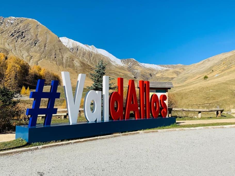 Studio De Charme Avec Vue Sur Le Val D'Allos, Parking Et Wifi Gratuit Extérieur photo
